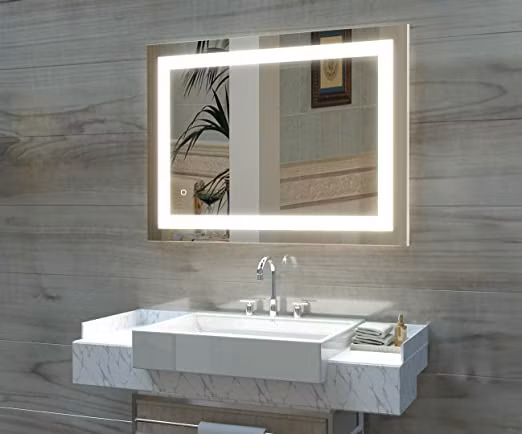 Frameless Wall Mirror Bathroom Mirror