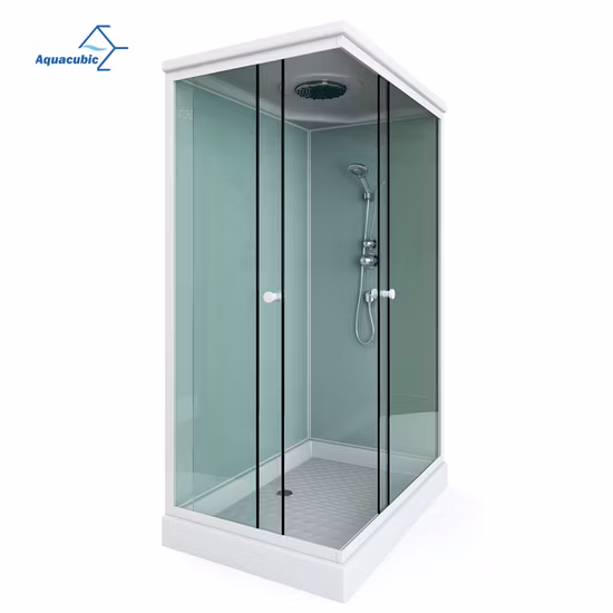 Complete Massage Tempered Glass Computerized Shower Room (AS