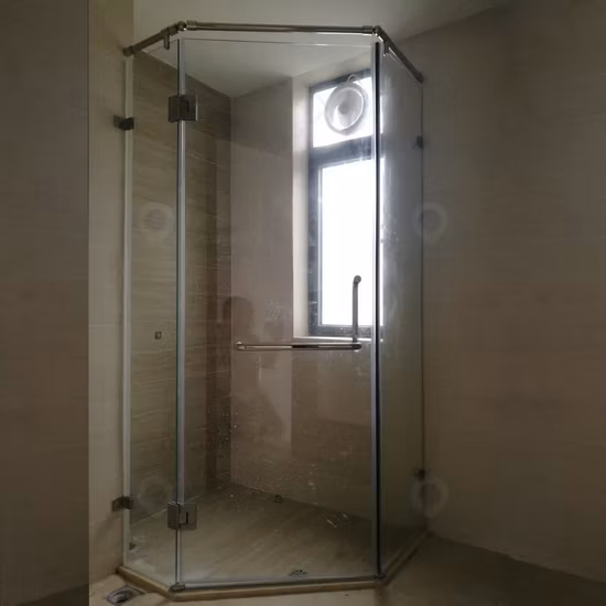 Wholesale Bathroom 10mm Tempered Glass Sliding Simple Shower Room